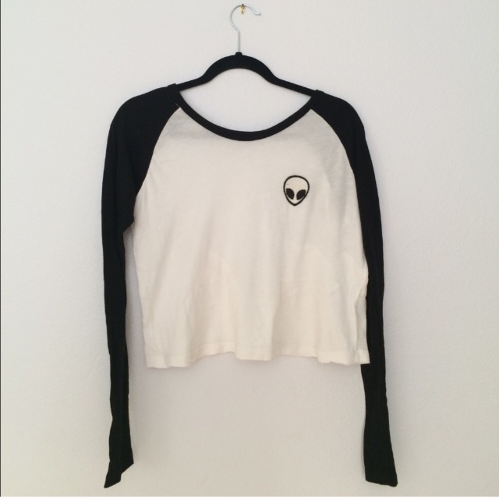 Brandy Mellville Alien Baseball Tee